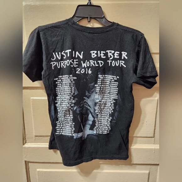 Justin Bieber Purpose 2016 World Tour Concert Tshirt - Picture 4 of 4